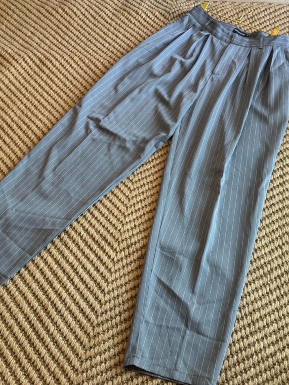 Casual Pinstripe Trousers